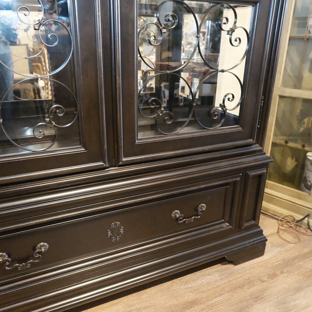 Orig Price $4000 - Castella Valencia Lighted Display Cabinet