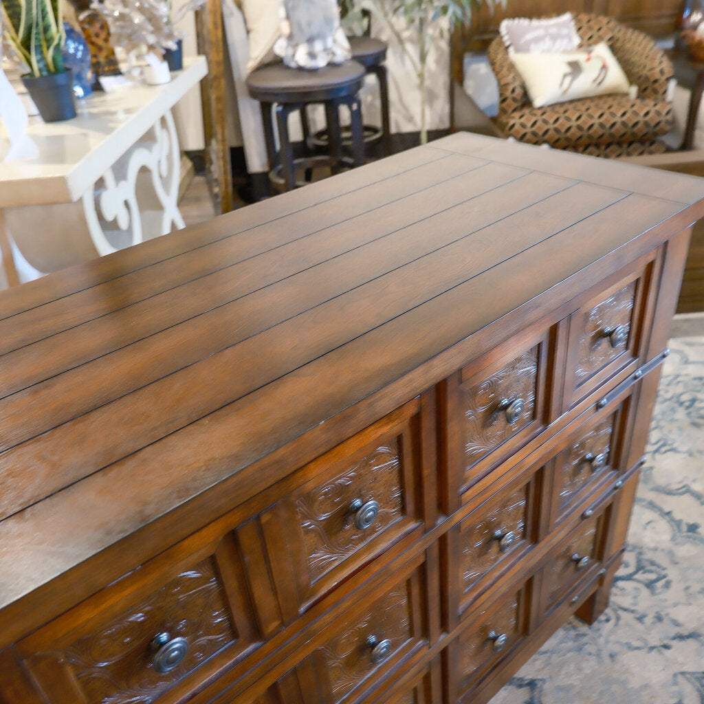 Orig. $799 - Rustic Accent Cabinet