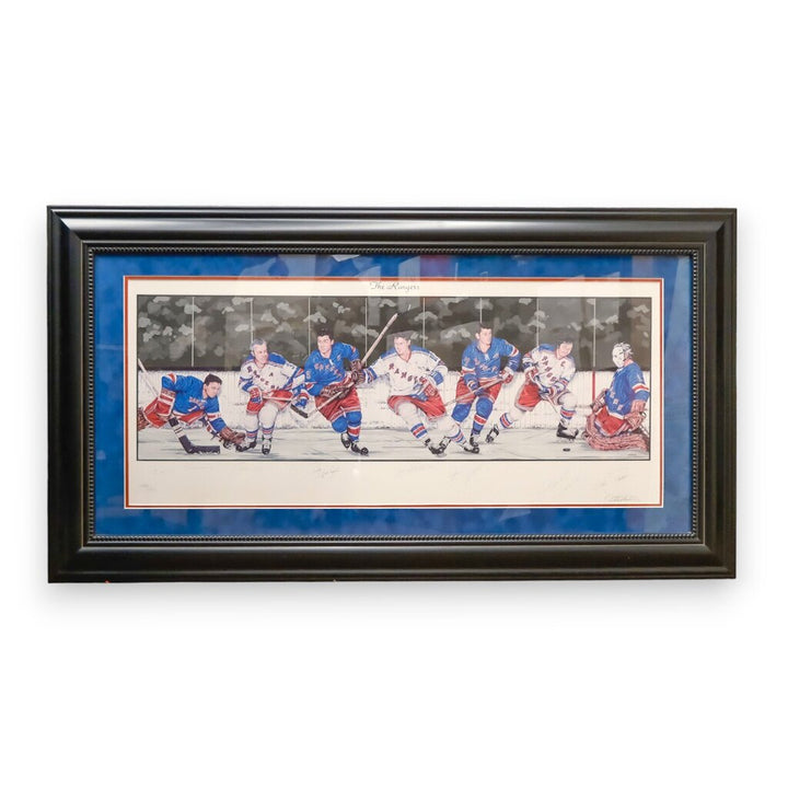 Orig Price $1100 - The Rangers Limited Edition Lithograph 881/1000