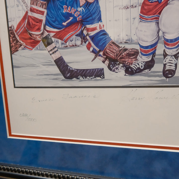 Orig Price $1100 - The Rangers Limited Edition Lithograph 881/1000