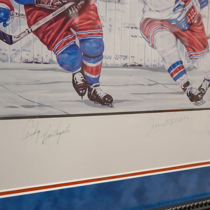 Orig Price $1100 - The Rangers Limited Edition Lithograph 881/1000