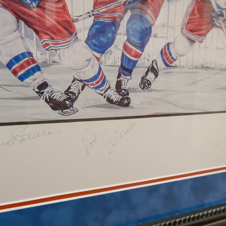 Orig Price $1100 - The Rangers Limited Edition Lithograph 881/1000
