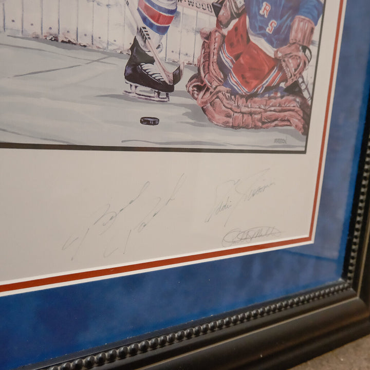 Orig Price $1100 - The Rangers Limited Edition Lithograph 881/1000