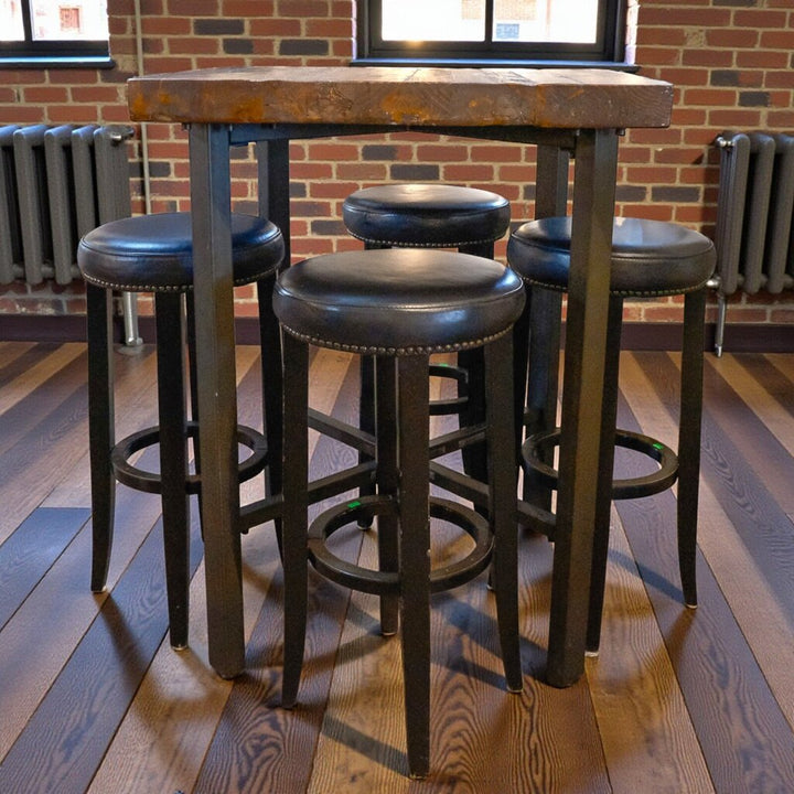 Orig Price $3000 - Urban Pub Height Table with 4 Stools