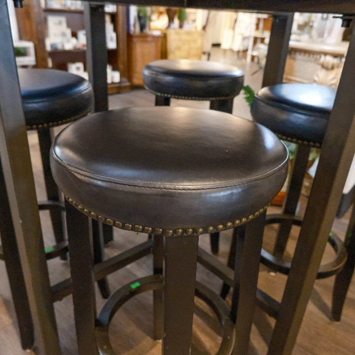 Orig Price $3000 - Urban Pub Height Table with 4 Stools