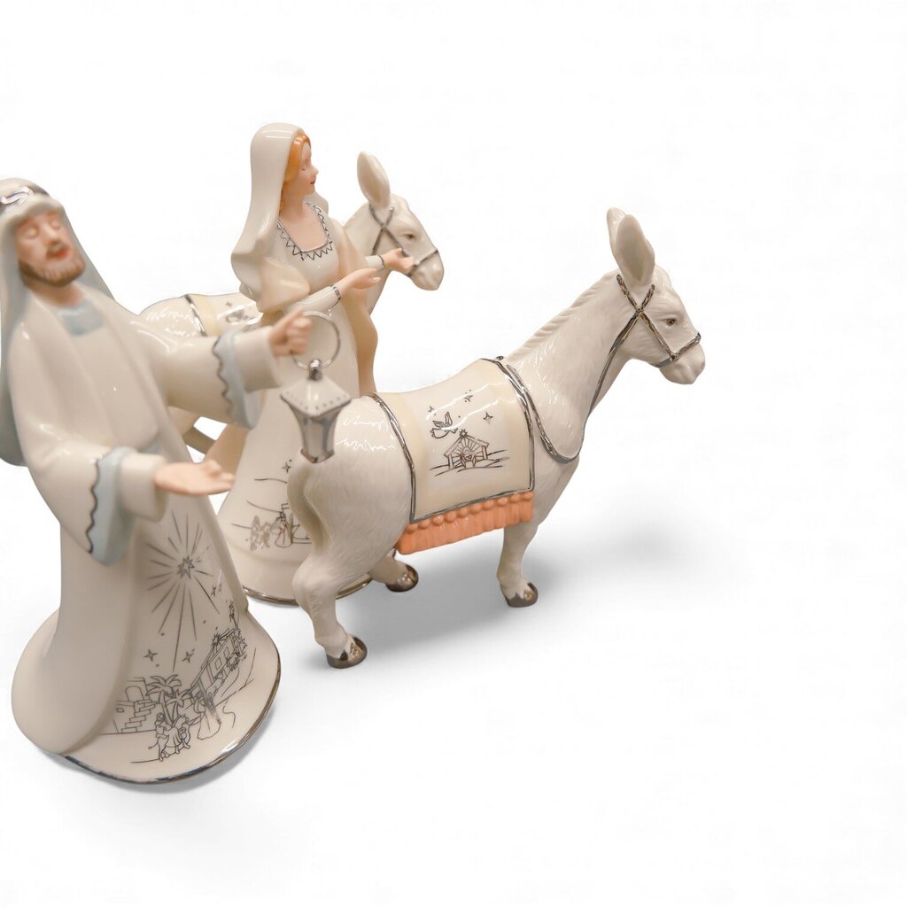 20 Piece Nativity Set - Silver Blessings