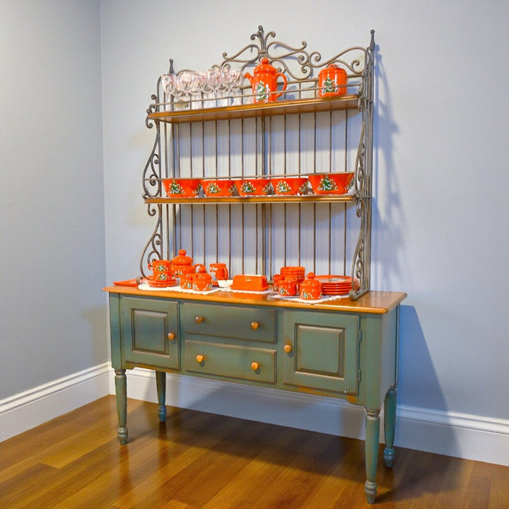Console Table with Hutch