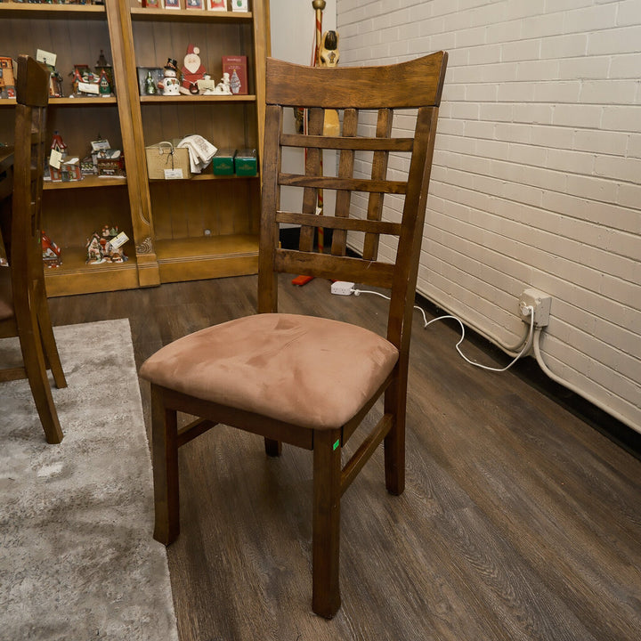 Wooden Dining Table with 4 Chairs