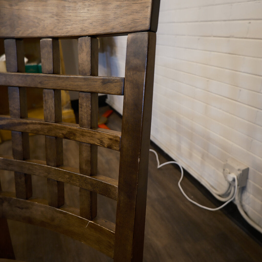 Wooden Dining Table with 4 Chairs