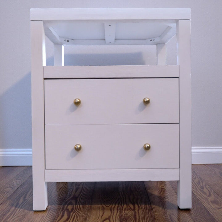 Nora 2 Drawer Open-top Nightstand