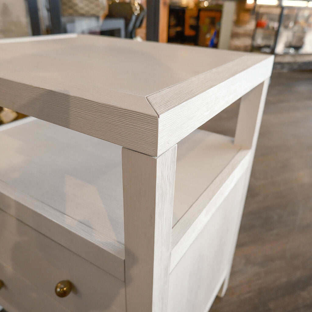 Nora 2 Drawer Open-top Nightstand