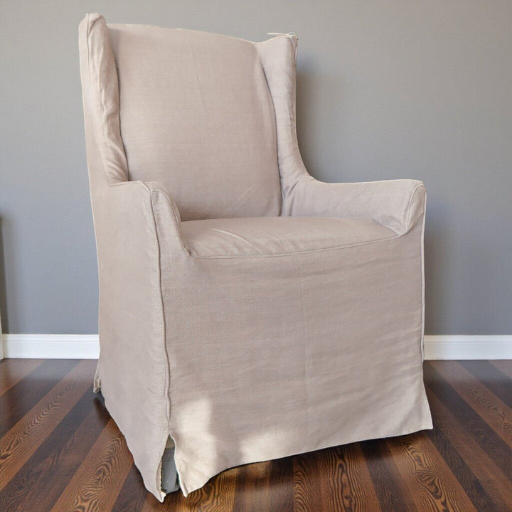 Orig. Price $1650 - Larkin Slipcovered Host Chair