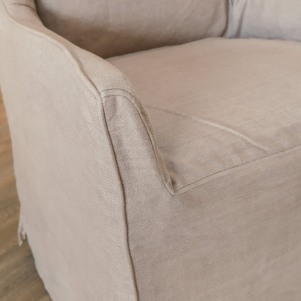 Orig. Price $1650 - Larkin Slipcovered Host Chair