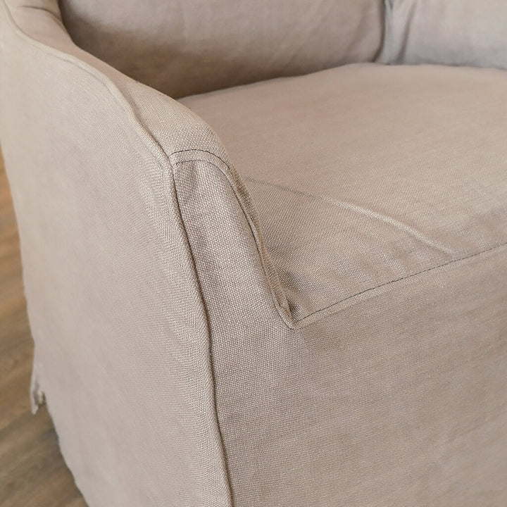 Orig. Price $1650 - Larkin Slipcovered Host Chair