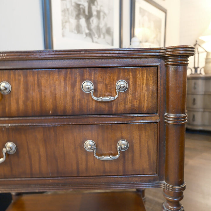 2 Drawer Accent Table