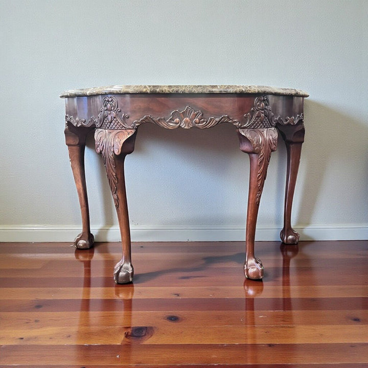 Sofa Table w/ Marble Top