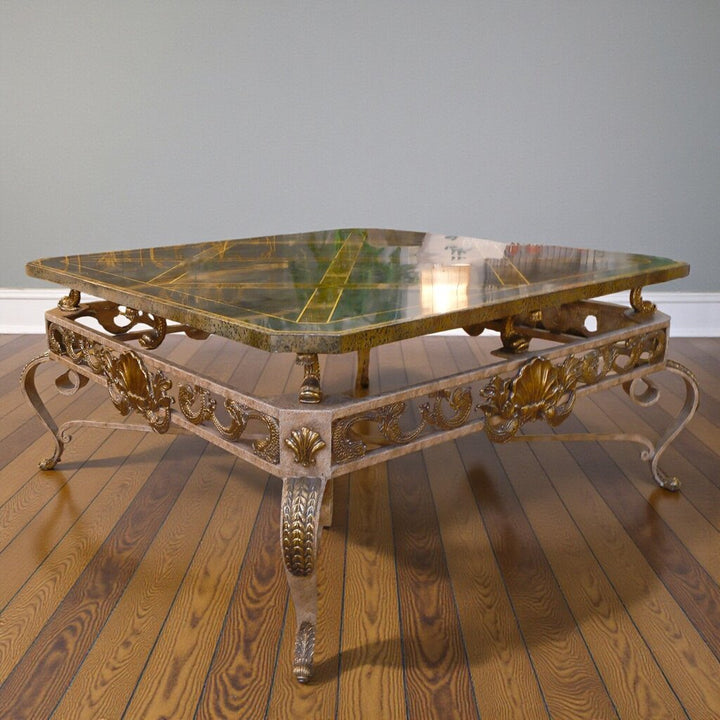 Neoclassical Style Cocktail Table