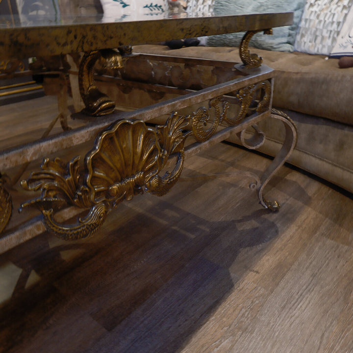 Neoclassical Style Cocktail Table