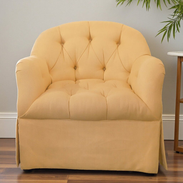 Vintage Tufted Accent Chair - Acosta's Home