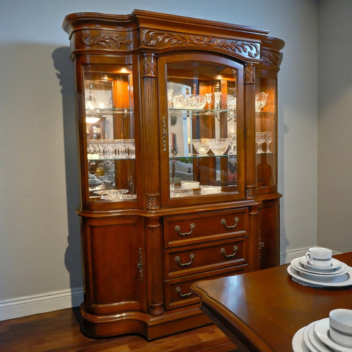 Orig Price $1955 - Lighted China Cabinet