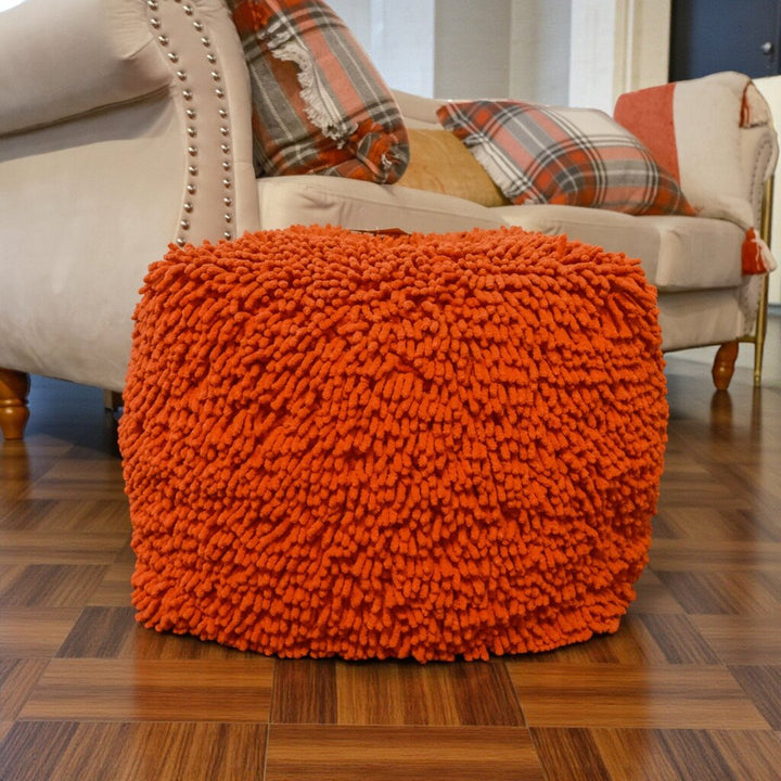 Floor Shag Poof