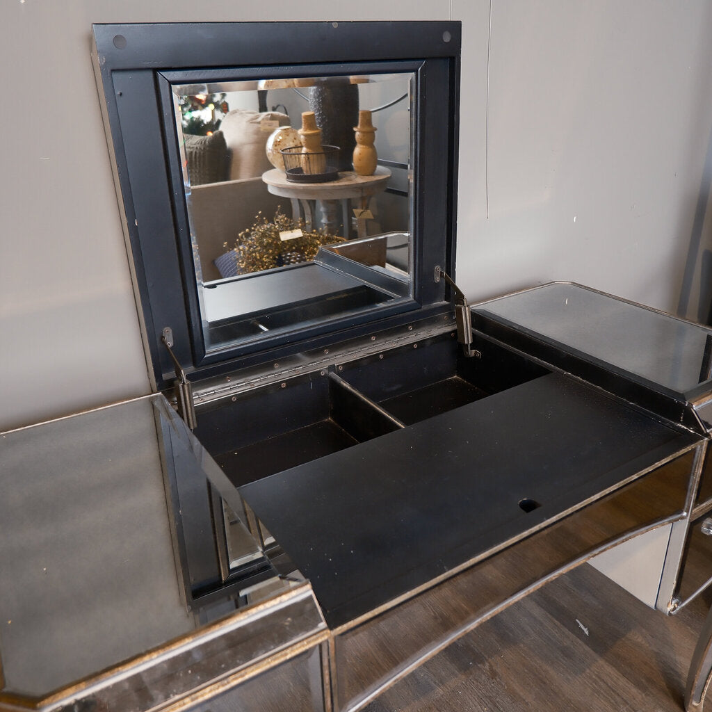 Mirrored Desk / Vanity