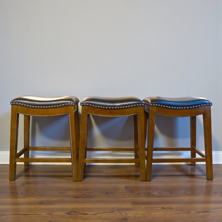 Set of 3 Saddle Stools