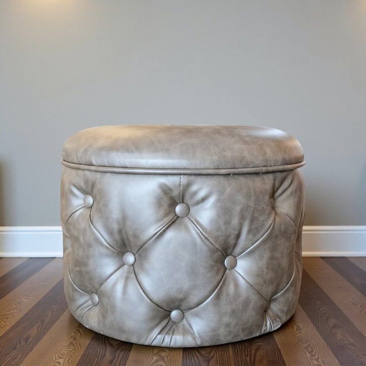 Orig Price $75 - Tufted Storage Ottoman