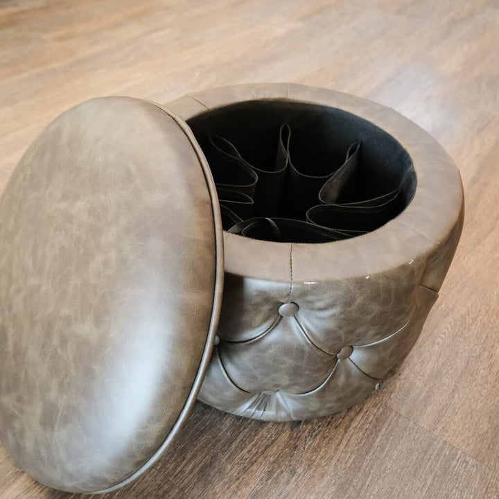 Orig Price $75 - Tufted Storage Ottoman