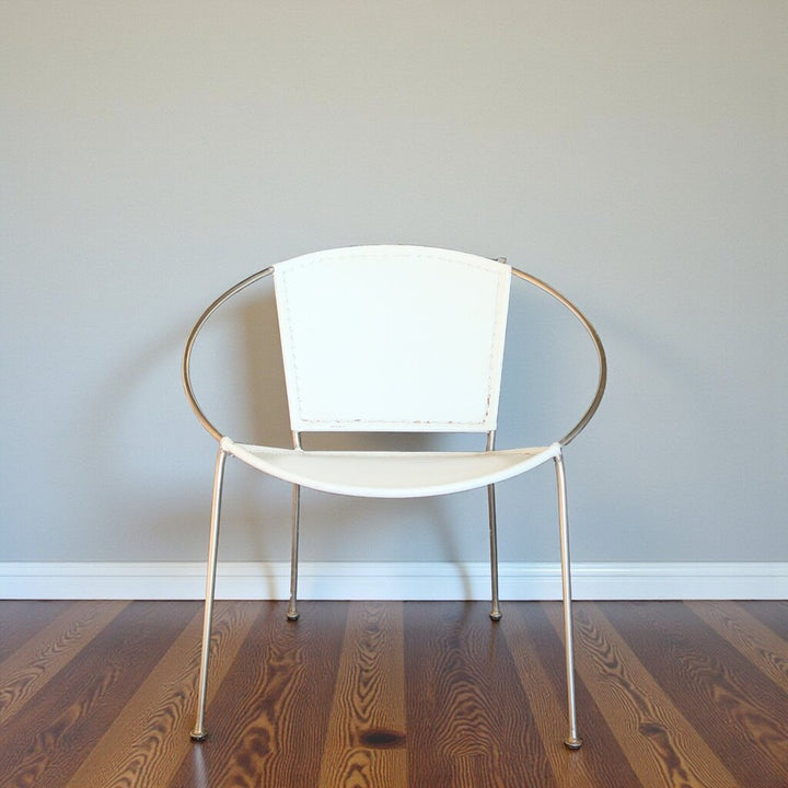 Orig Price $390 - Milo Leather Accent Chair