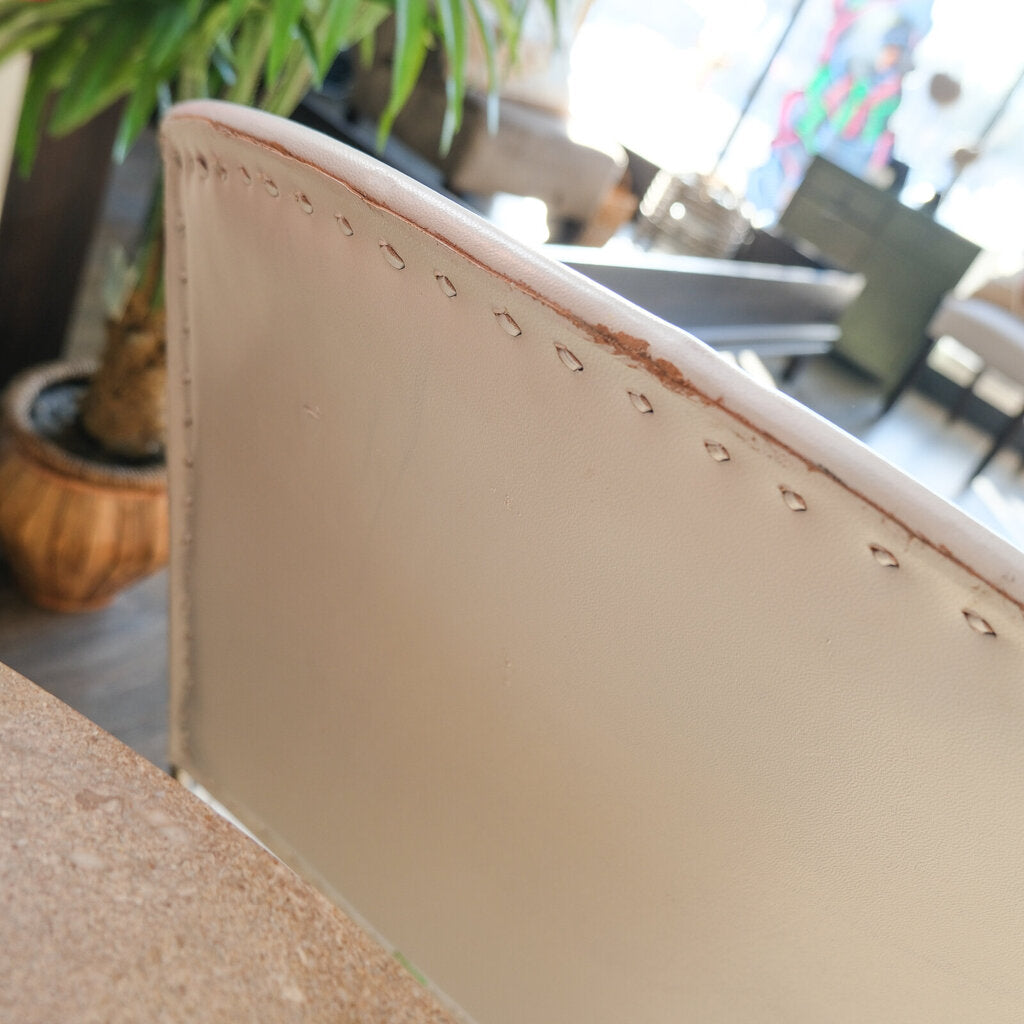 Orig Price $390 - Milo Leather Accent Chair