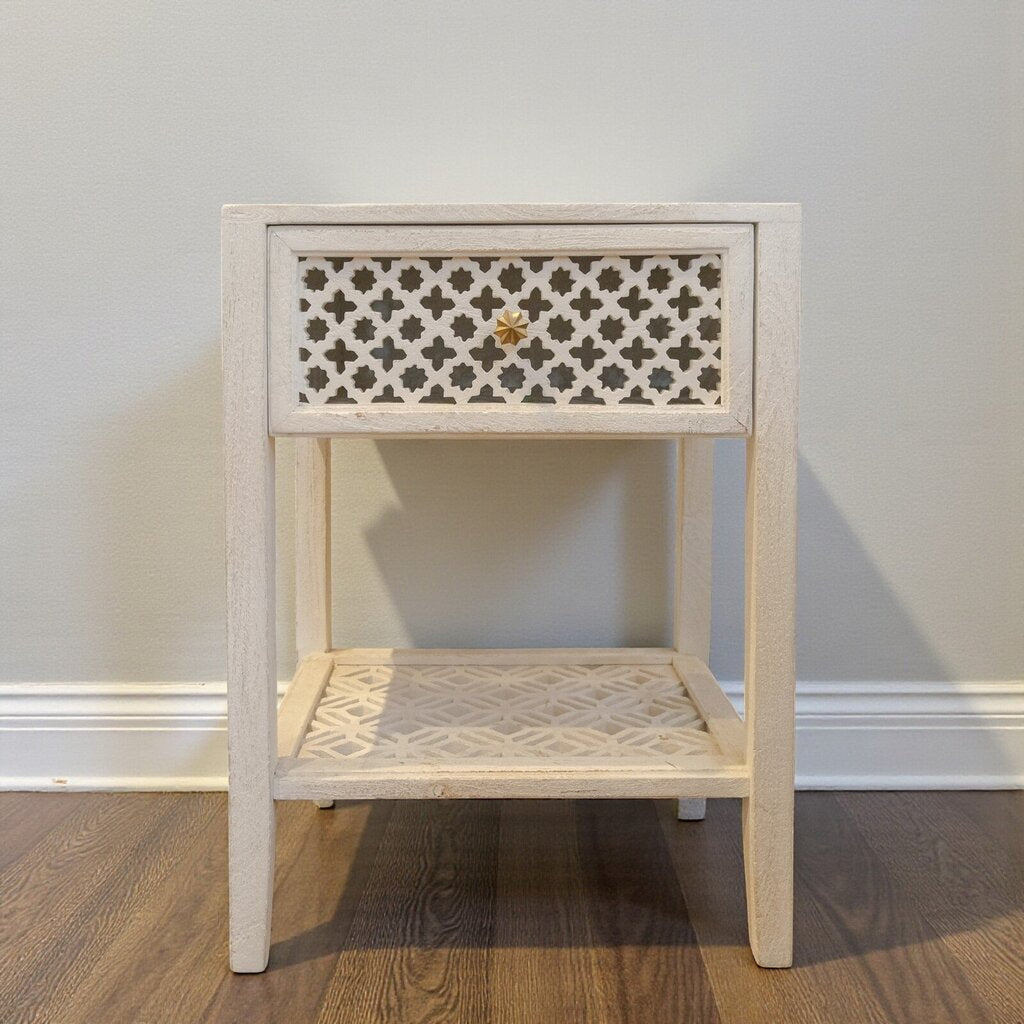 Bohemian Style End Table - Acosta's Home