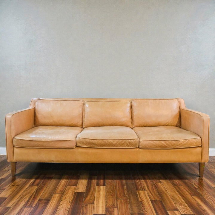 Orig Price $3099 - Leather Sofa - Acosta's Home