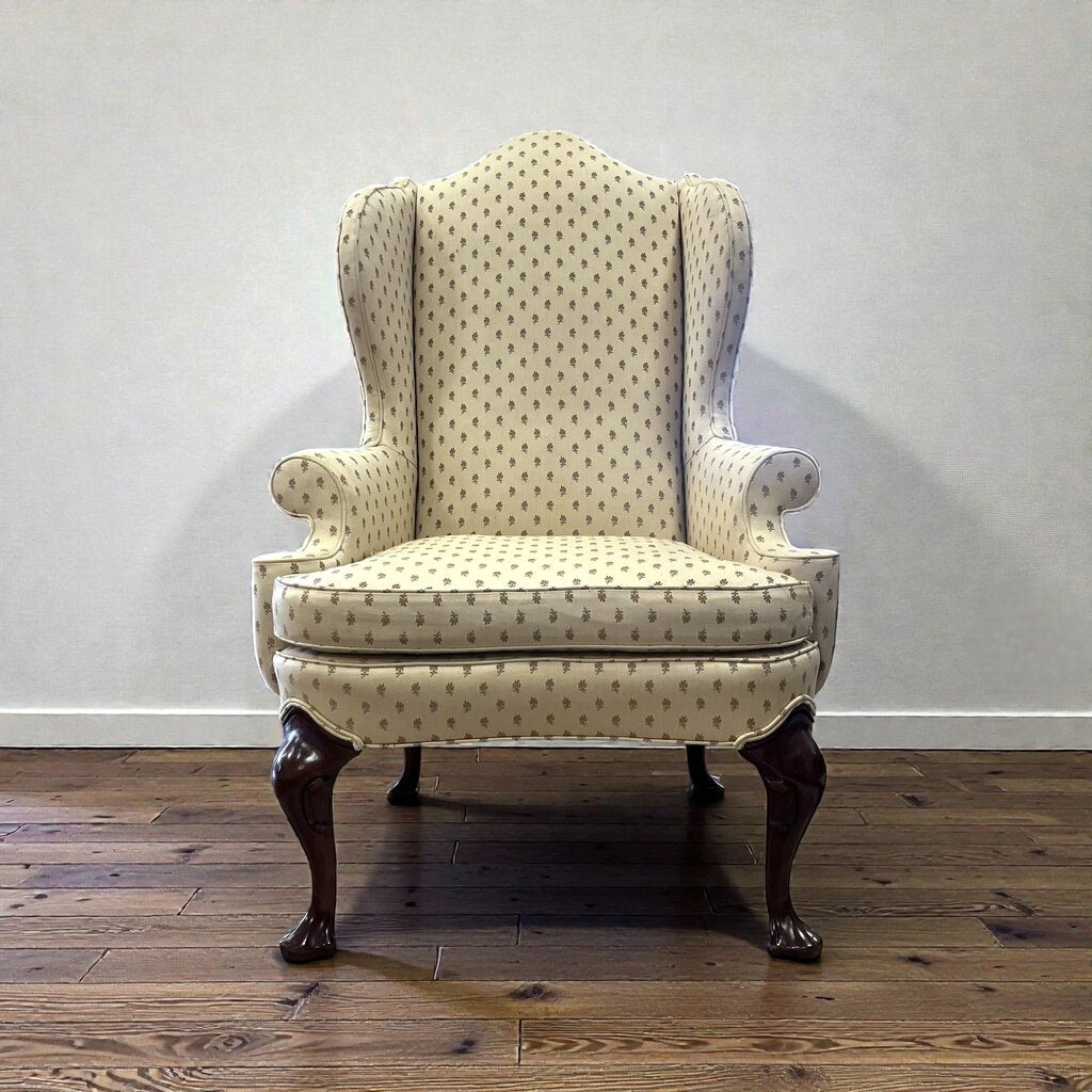 Wing Back Accent Chair - Acosta's Home