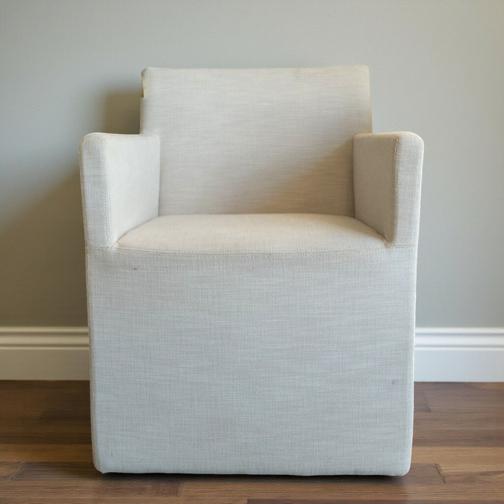 Orig. Price $1250 - Ellison Track Arm Dining Chair - Acosta's Home