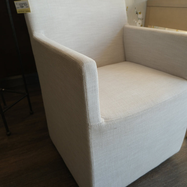 Orig. Price $1250 - Ellison Track Arm Dining Chair - Acosta's Home