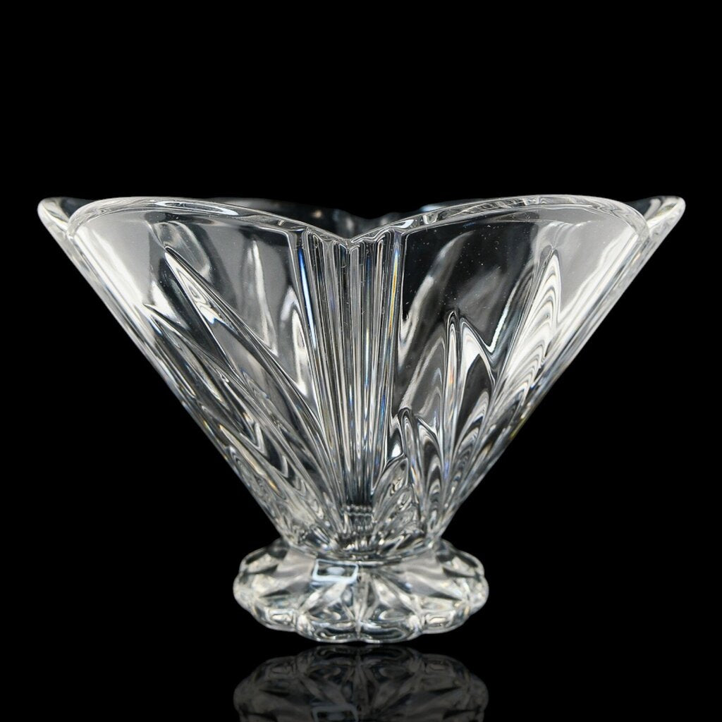 Crystal Footed Bowl - Acosta's Home