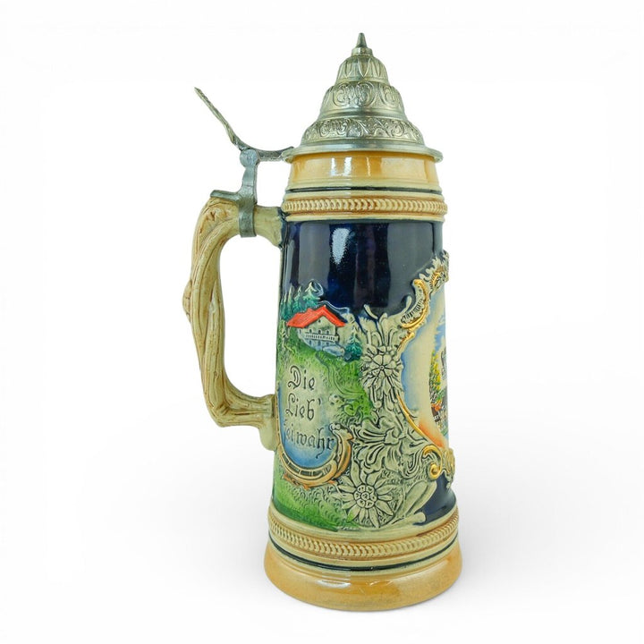 Vintage German Beer Stein -Landshut - Acosta's Home