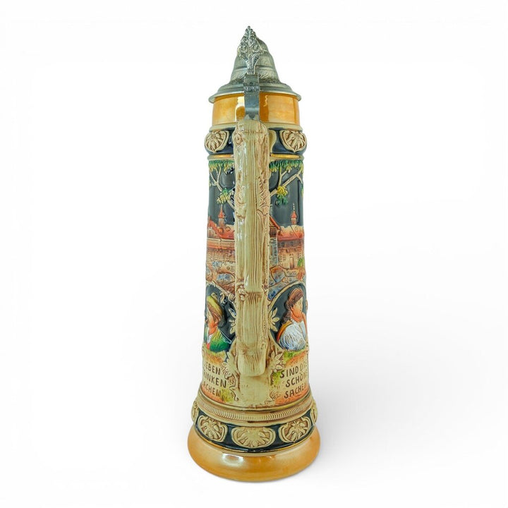 Vintage German Beer Stein -3L - Acosta's Home