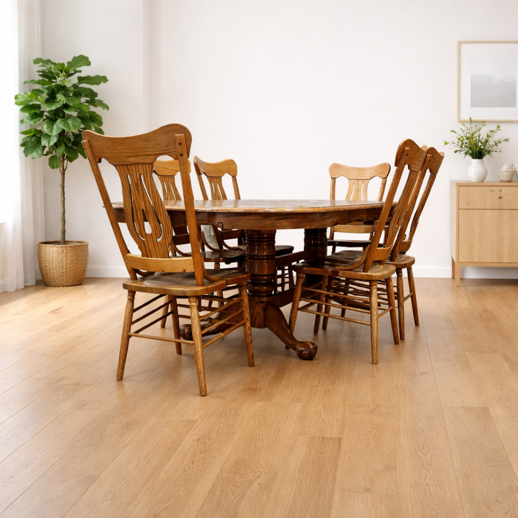 Dining Set w/ 6 Chairs - Acosta's Home