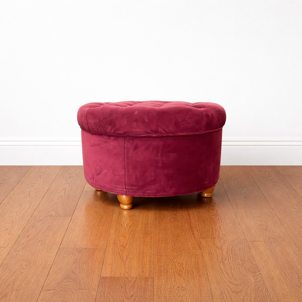 Orig Price $220 - Tufted Storage Ottoman - Acosta's Home