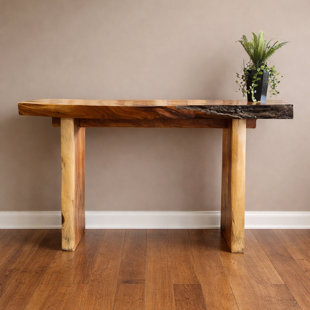 Orig Price $2300 - Live Edge Gathering Bar - Acosta's Home