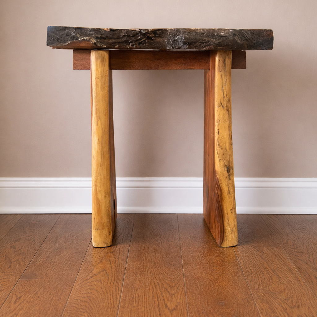 Orig Price $1200 - Live Edge Sofa Table - Acosta's Home