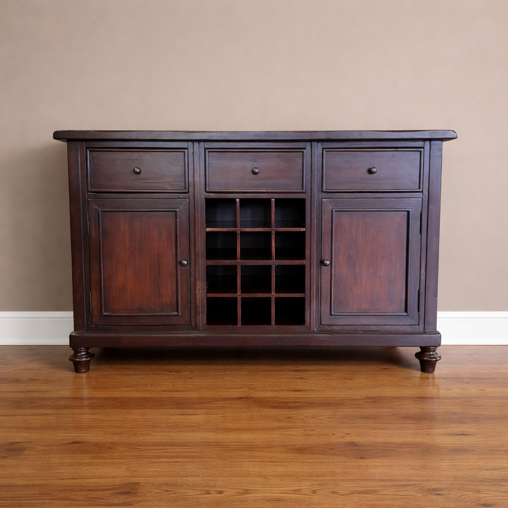 Orig Price $1700 - Buffet w/ Wine Storage - Acosta's Home