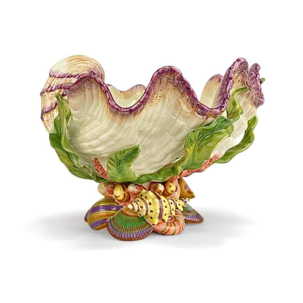 Clamshell Centerpiece Bowl - Oceana - Acosta's Home