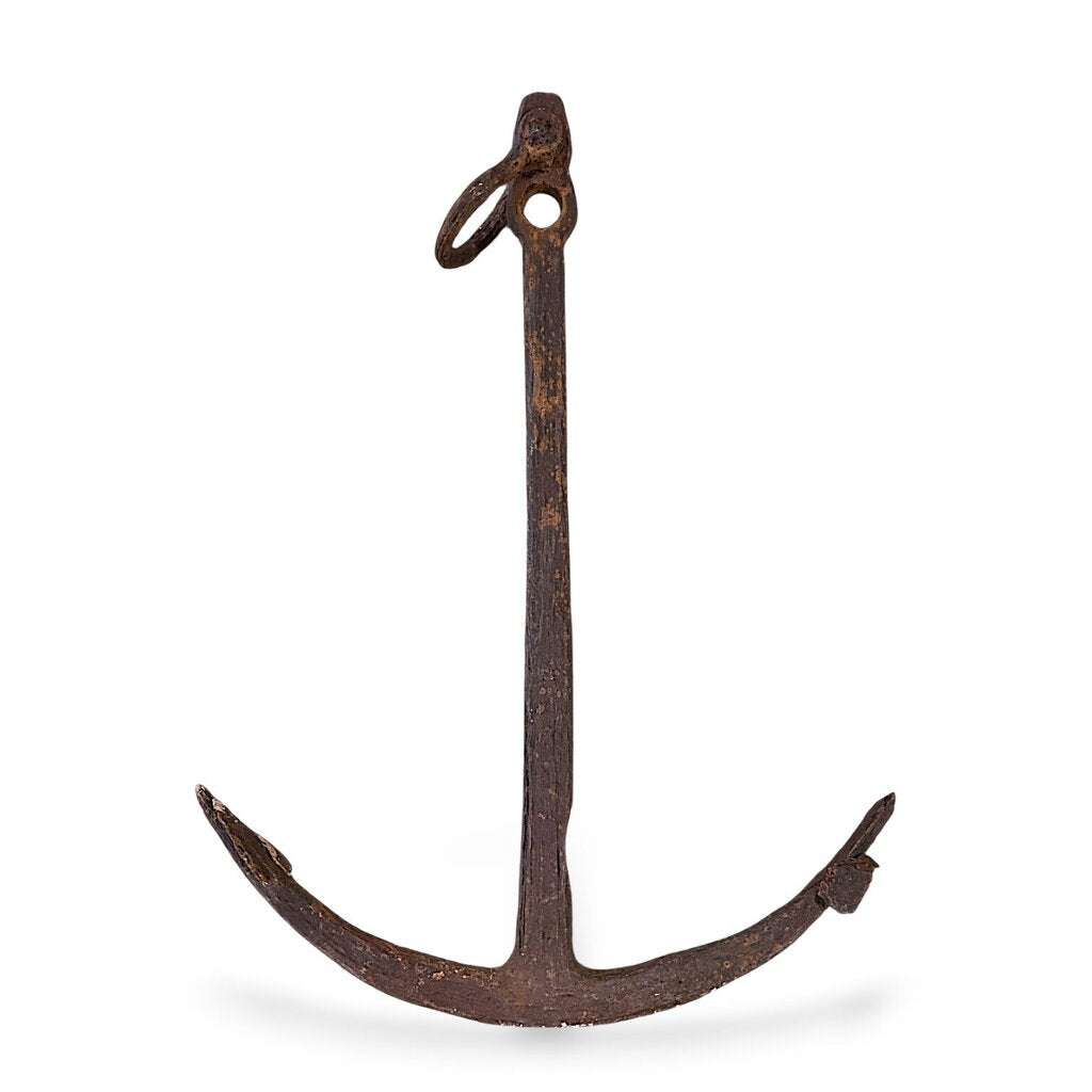 Vintage Cast Iron Boat Anchor - Acosta's Home
