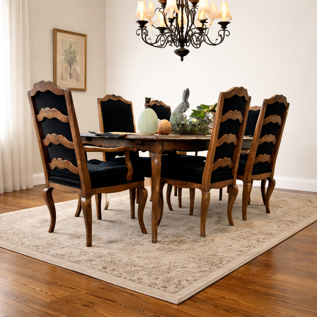 Dining Table w/ 6 Chairs - Acosta's Home