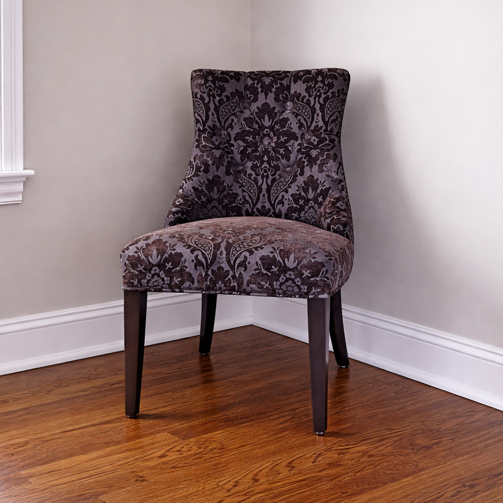 Orig Price $278 - Damask Dining Chair - Acosta's Home