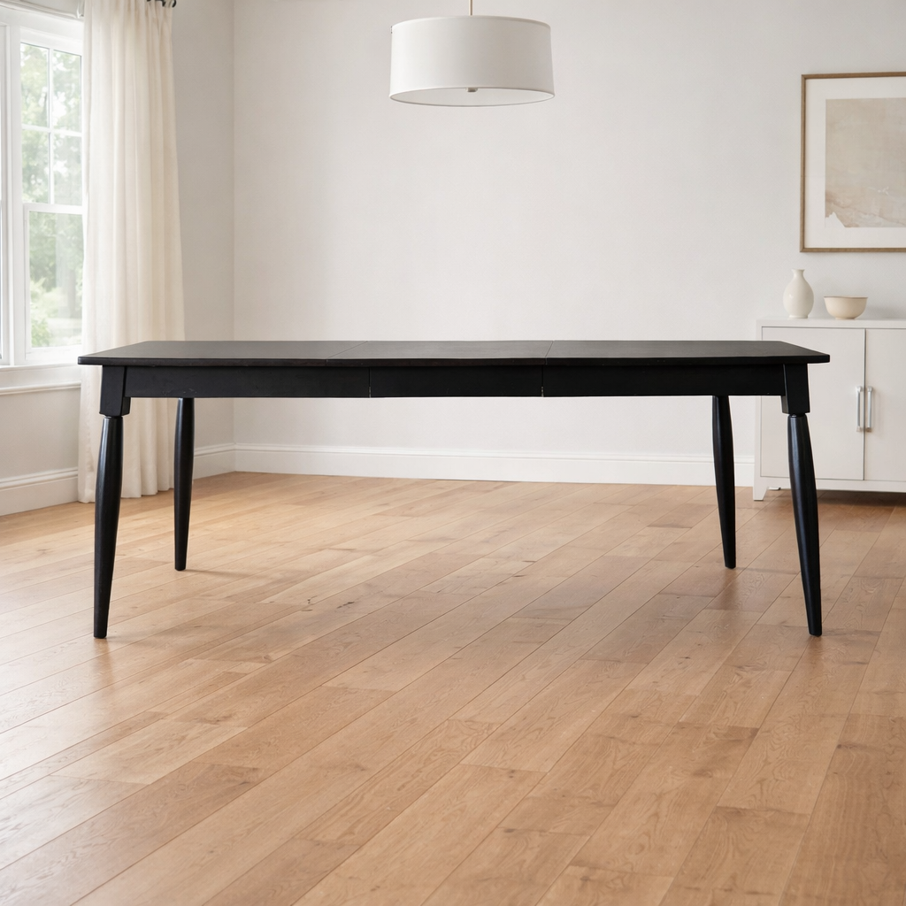 Lacquered Dining table W/ Leaf - Acosta's Home