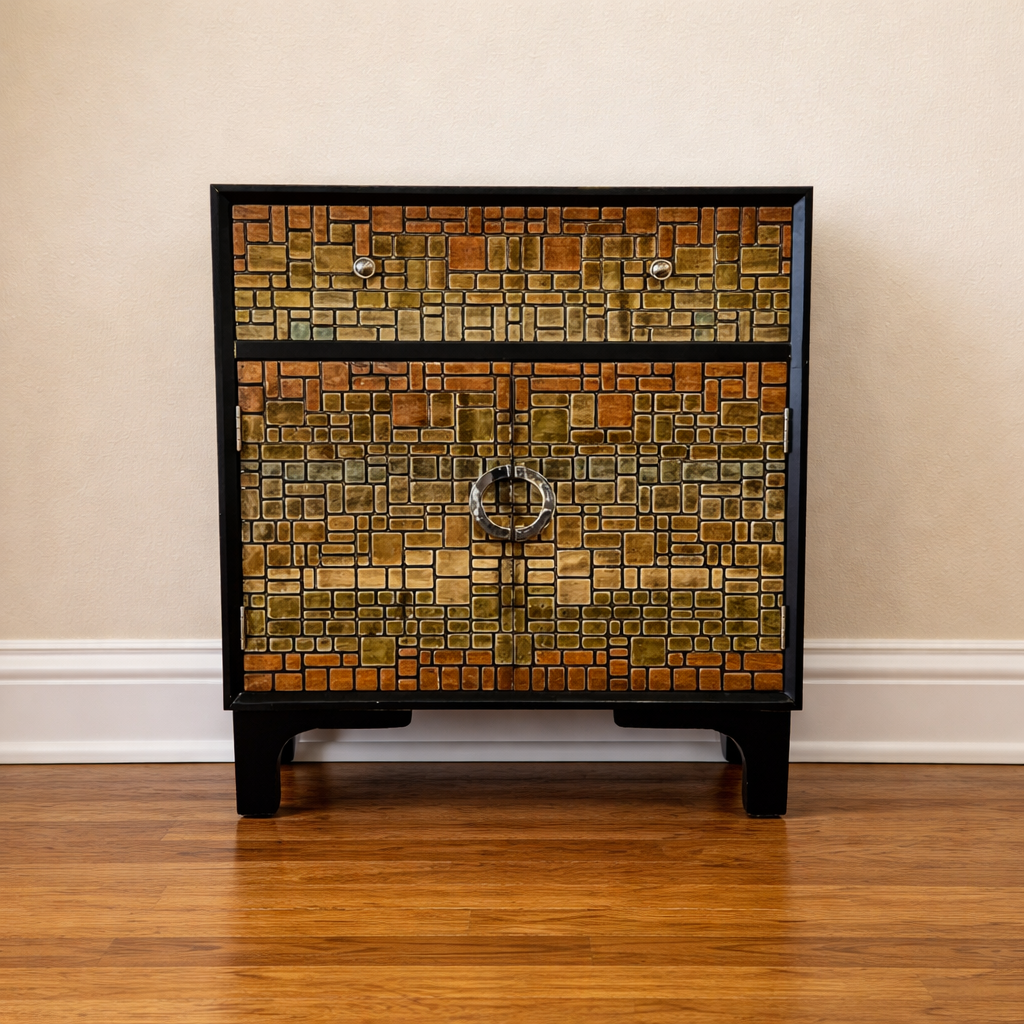 Orig Price $400 - Mosaic Cabinet - Acosta's Home